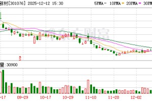 新瀚新材：独立董事孙志刚辞职 王少楠获提名接任