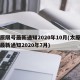 太原限号最新通知2020年10月(太原限号最新通知2020年7月)