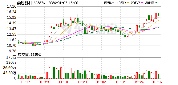 鼎胜新材：公司无逾期对外担保的情形