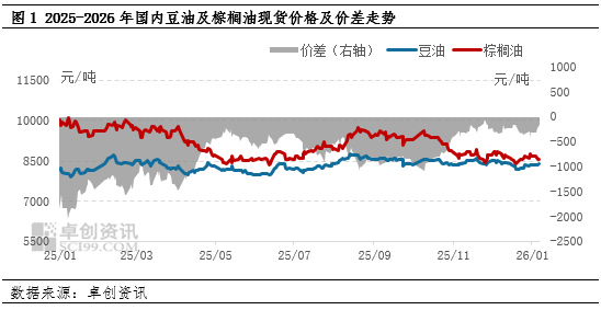 油脂有“料”：基本面差异背景下，1月豆棕价差趋于修复