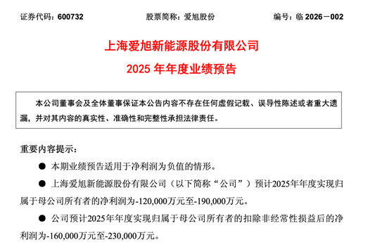 三家光伏龙头公司	，2025年业绩预亏，合计超160亿元